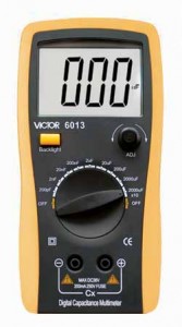 威力泰商城 VC6013电容表 数字电感电容电阻表 手持式 手动量程